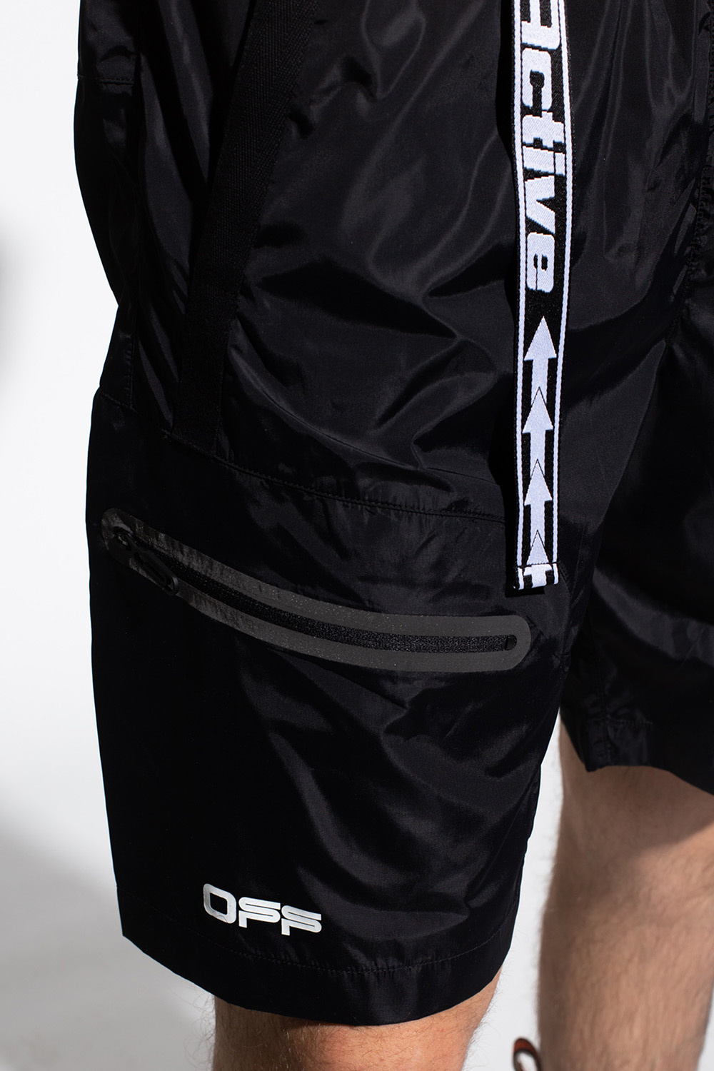 Off-White Shorts with logo